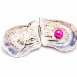 Round Pearl in Oyster