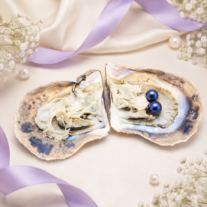 Twin Pearl in Oyster