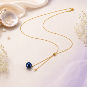 Twin necklace in 925 silver with gold plating