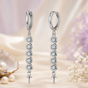 Water drop earrings