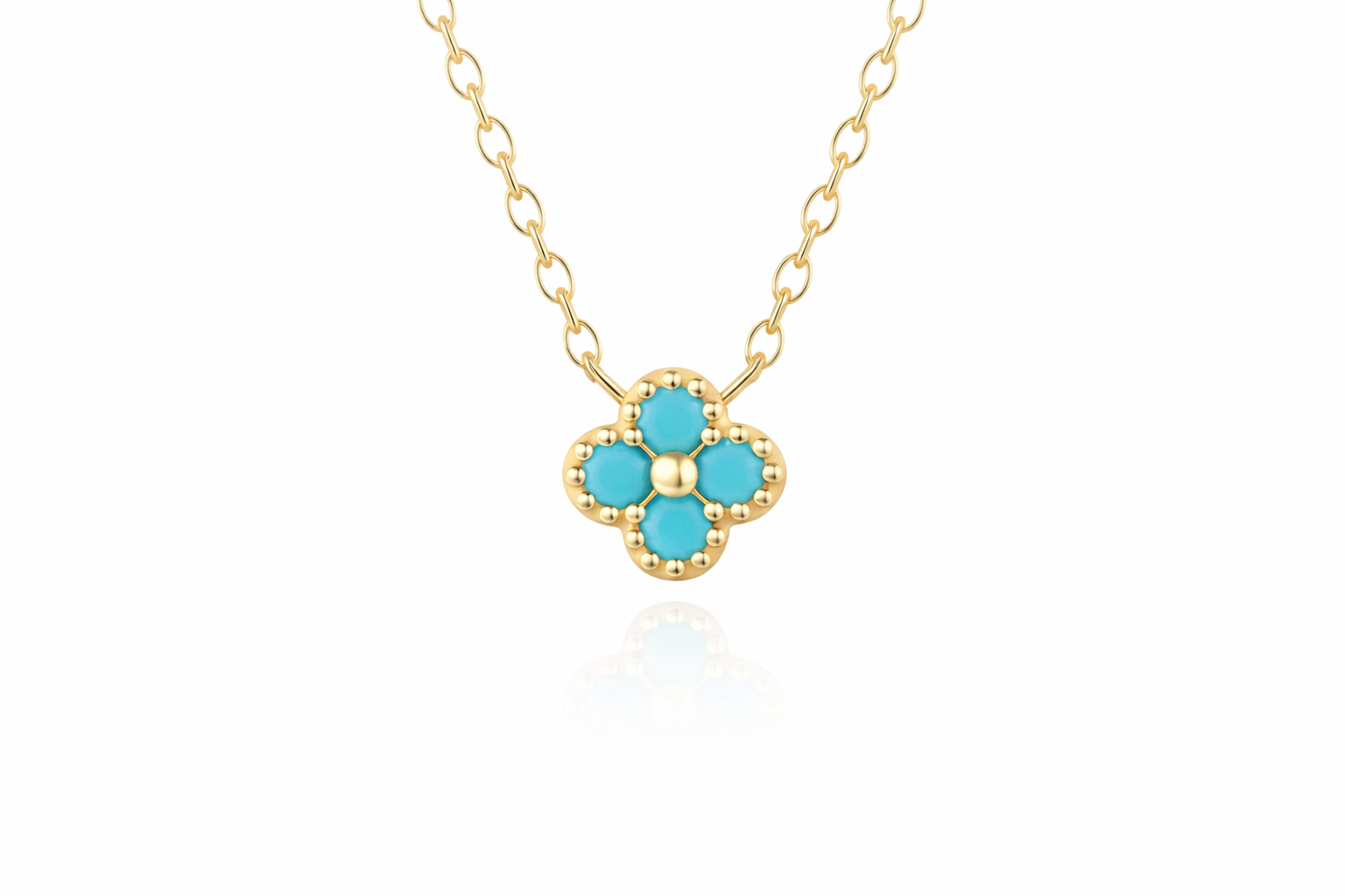 Turquoise flower