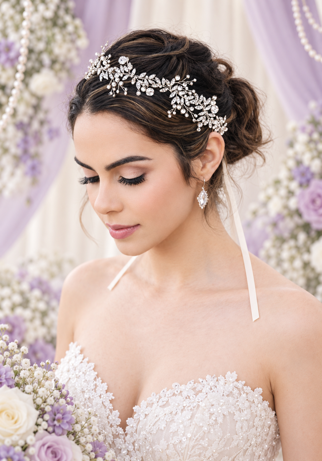 Crystal headpiece