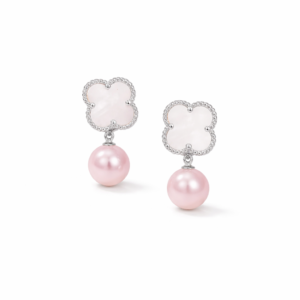 Clover dangles silver