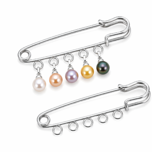 Pearl drop brooch