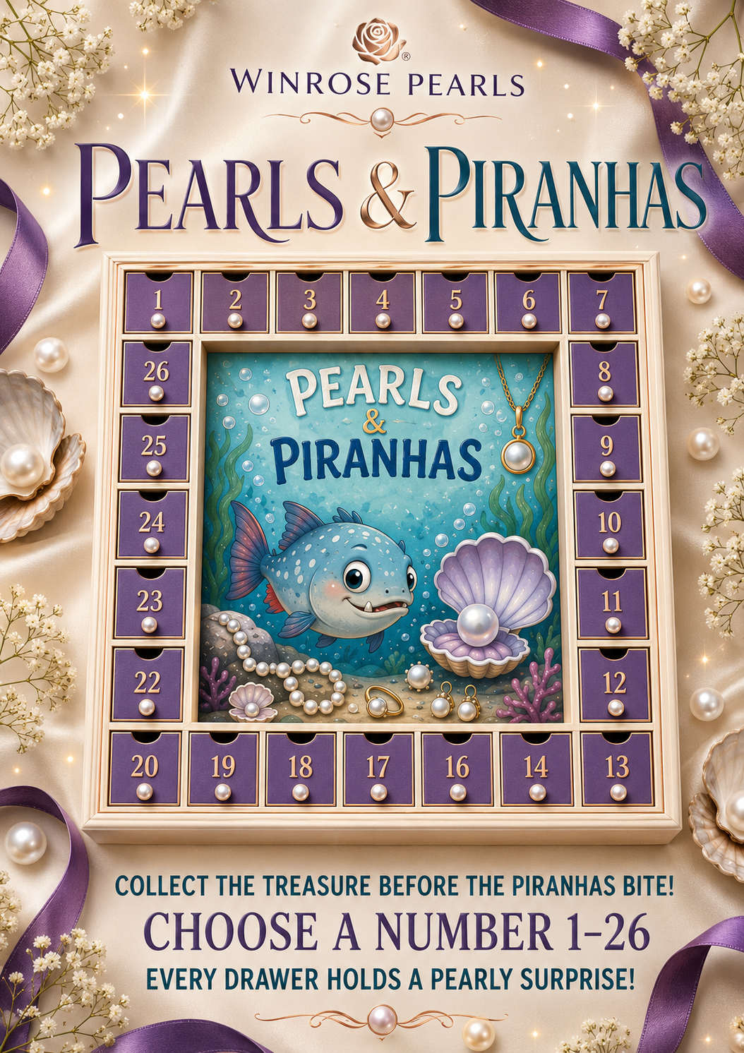 Piranhas and pearls