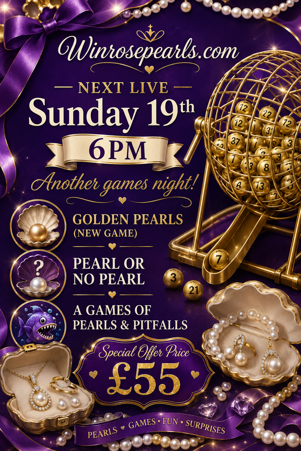 19 July games night