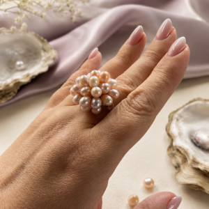Pearly delight ring