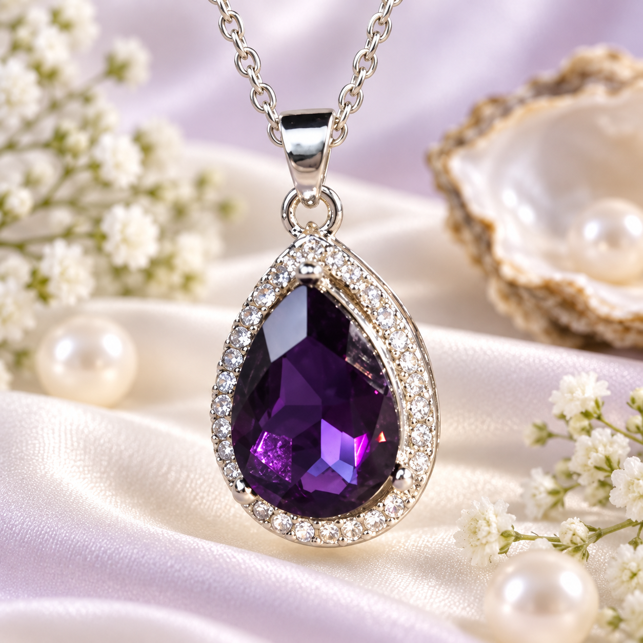 The violet necklace