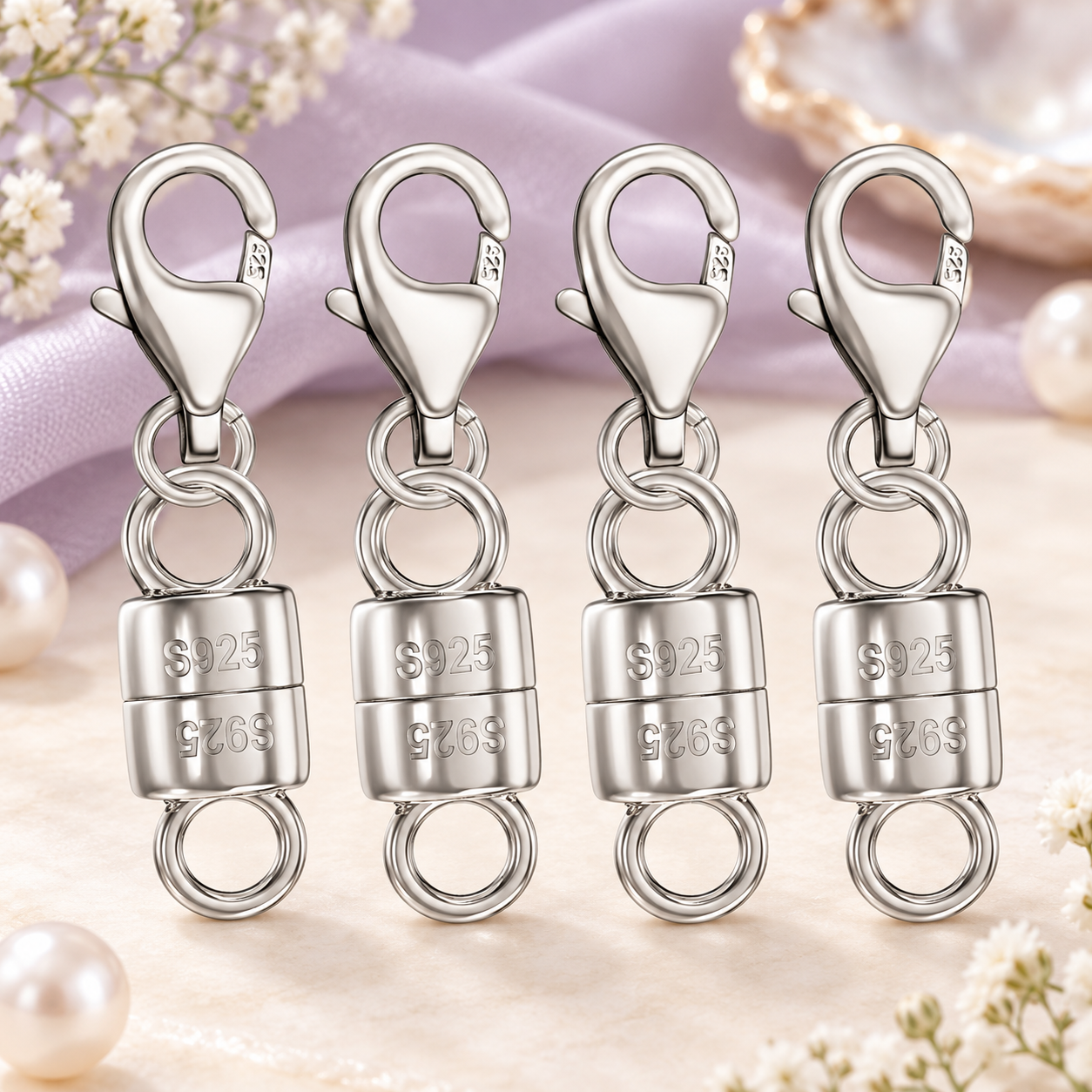 925 magnetic clasp
