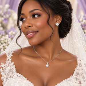 The heart bridal set