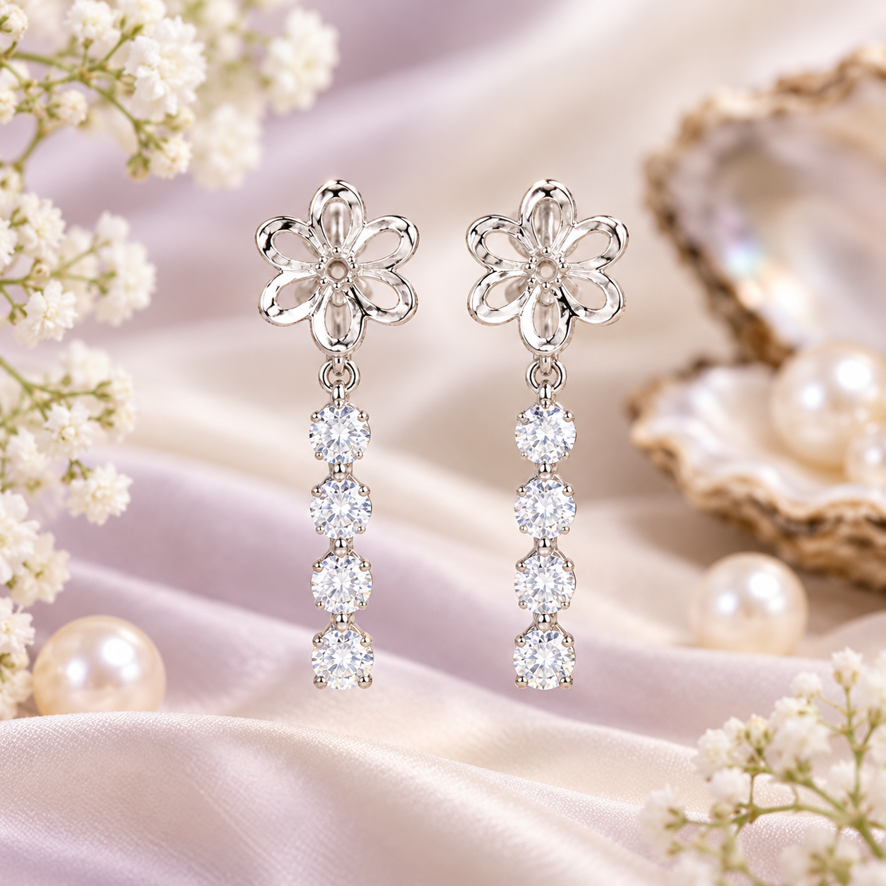The marigold earrings