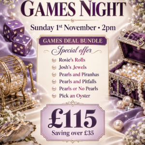 1st nov games night